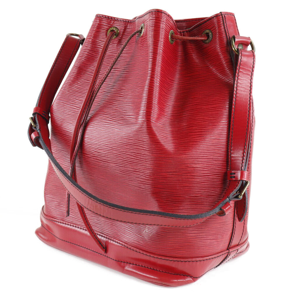 Louis Vuitton Noe Shoulder Bag Red/Gold