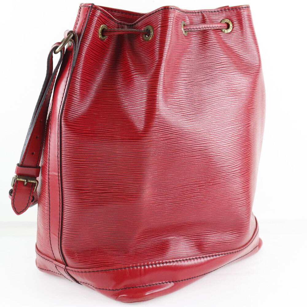 Louis Vuitton Noe Shoulder Bag Red/Gold