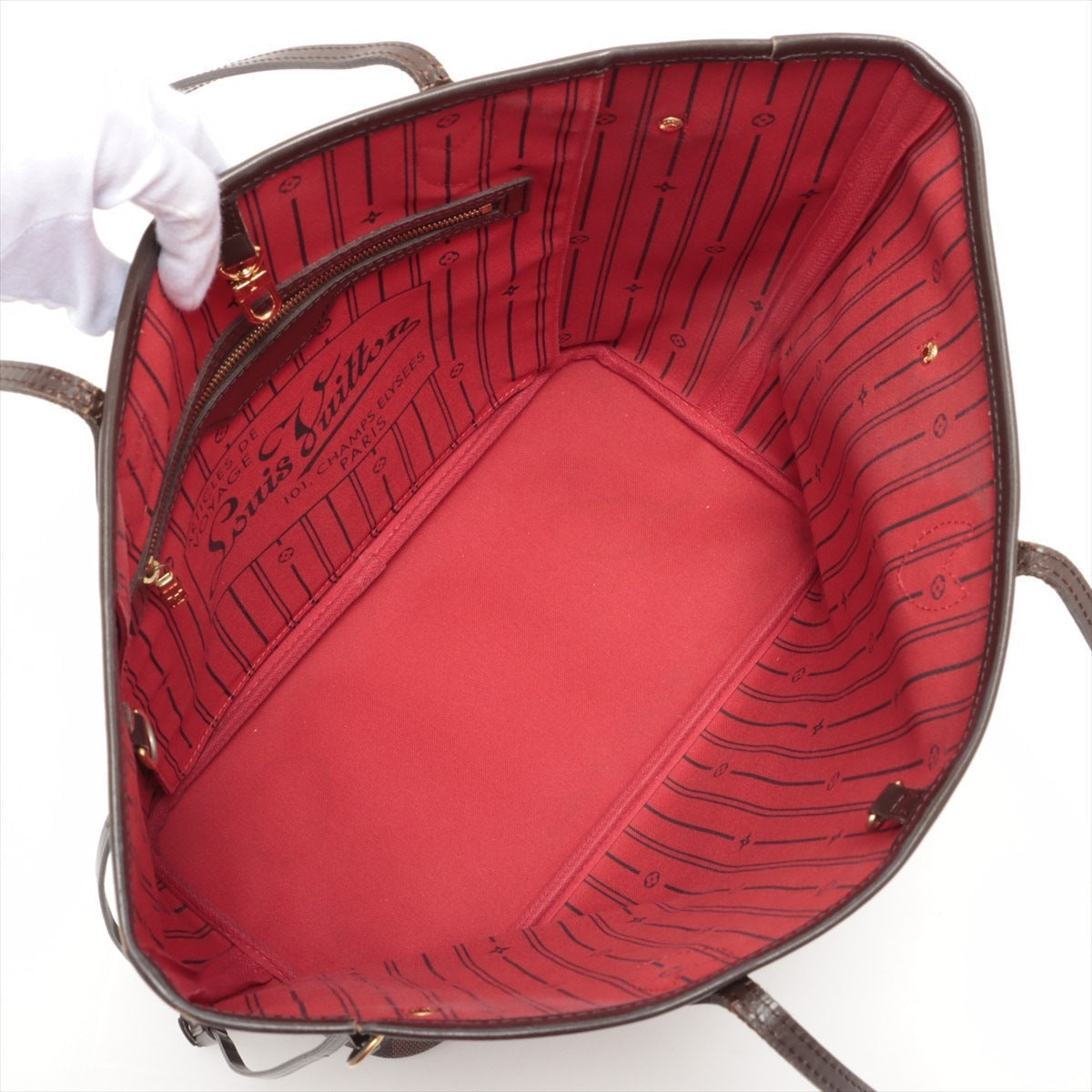 LOUIS VUITTON Neverfull MM in Damier N51105 Tote