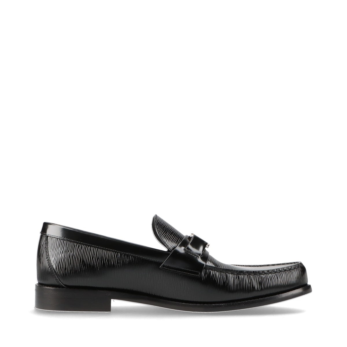 Louis Vuitton Main Line 22 Years Patent Leather  9 Mens Black FA0212 LV Logo Epi