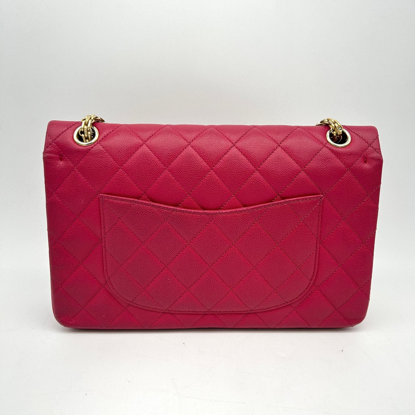 Chanel Caviar Quilted 2.55 pink Leather LA41596