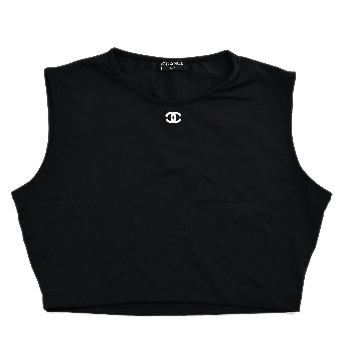 Chanel 1995 Spring CC-embroidered cropped top #42