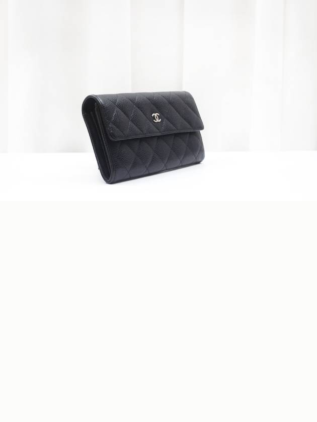 Caviar Timeless Long Wallet 21st A50096 Chanel