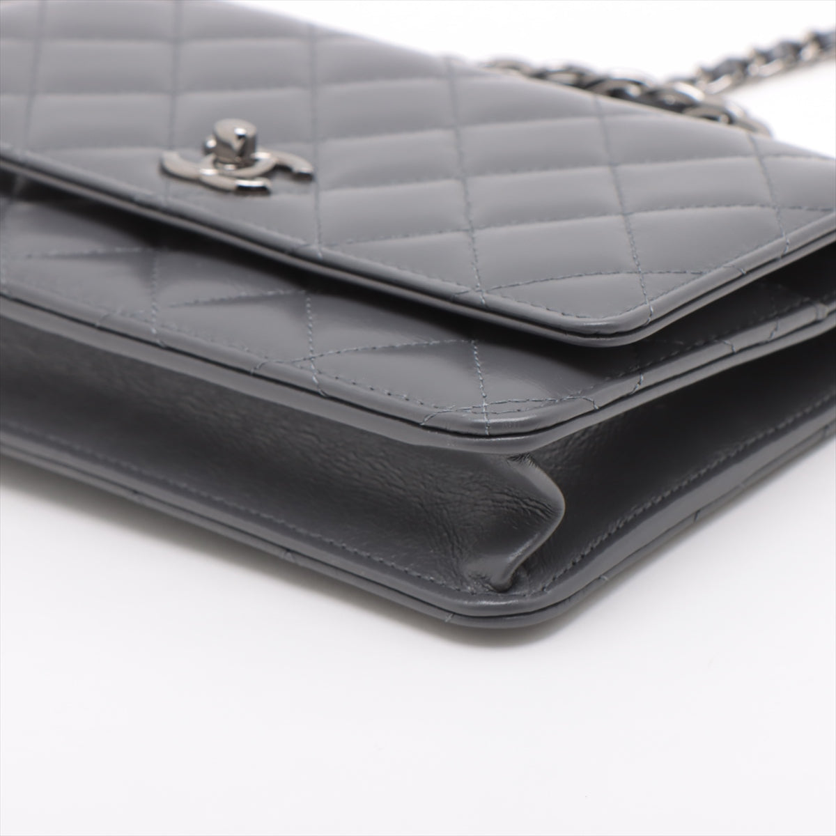 Chanel Matrasse  2WAY Shoulder Bag Gr Silver G