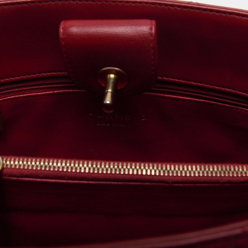 CHANEL/Chanel Matrasse Decacoco Turnlock Double Chain Shoulder  Red   Shoulder Bag  Shoulder Bag Hybrid 【 Ship】 Ladies Shoulder  Online