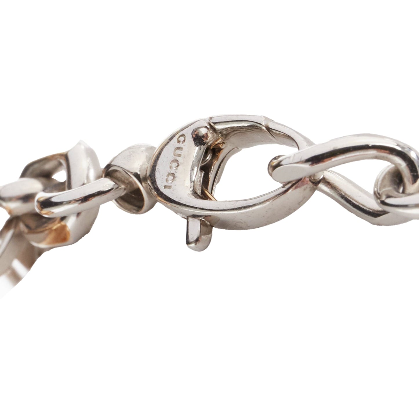 Gucci Luxury Balenciaga  Hacker Project silver GG B logo charms bracelet