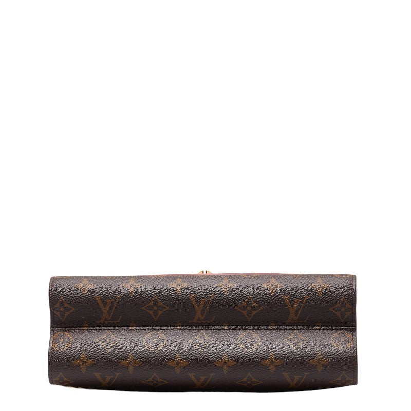 Louis Vuitton Monogram Victoria Chain  Shoulder Bag M41731 Brown Series Red PVC Leather  Louis Vuitton