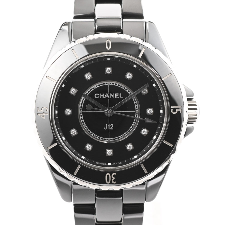 Chanel J12 33mm Watch H5701 Black