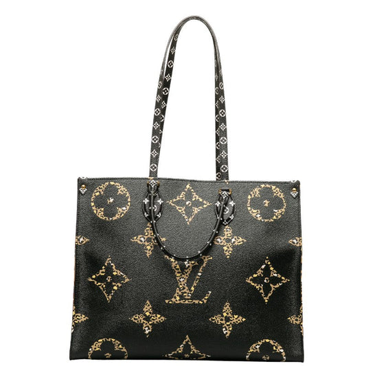 Louis Vuitton Monograms Jungle M44674 Tortoise Bag PVC Noir Caramel