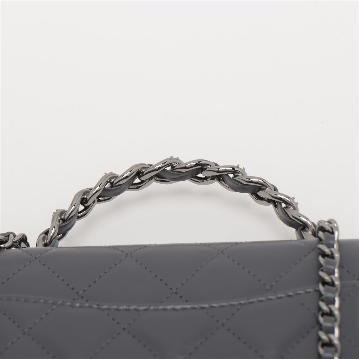 Chanel Matrasse  2WAY Shoulder Bag Gr Silver G