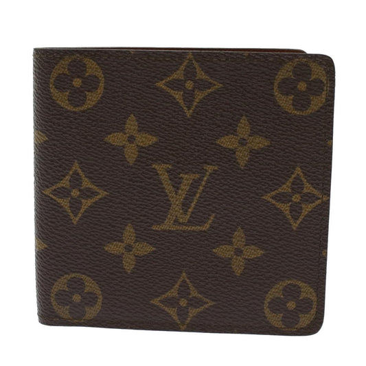 LOUIS VUITTON Monogram Portefeuille Marco Bifold Wallet M61675 LV  B243