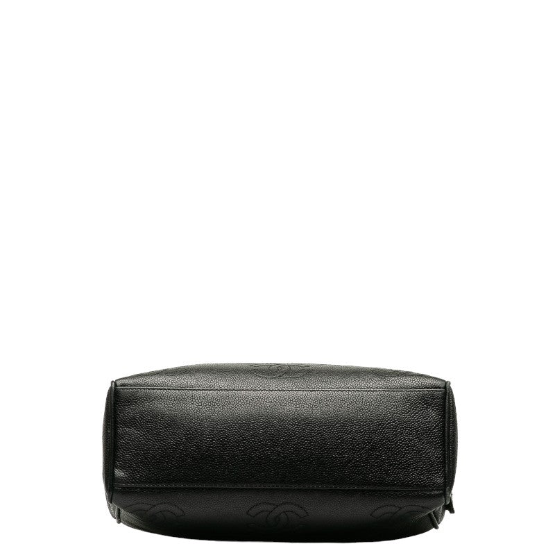 Chanel Vintage Triple Coca-Cola Chain  Bag Black Caviar  Lady Chanel
