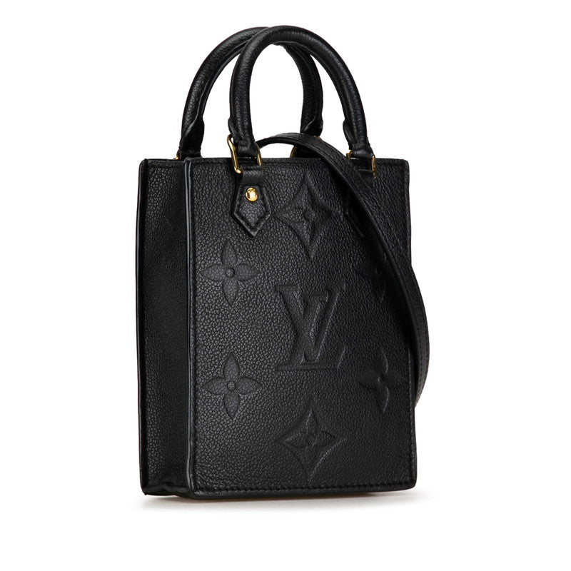 Louis Vuitton Monogram Amplant Pitt Sacpra Handbag Shoulder Bag 2WAY M81417 Noir Black Leather  Louis Vuitton