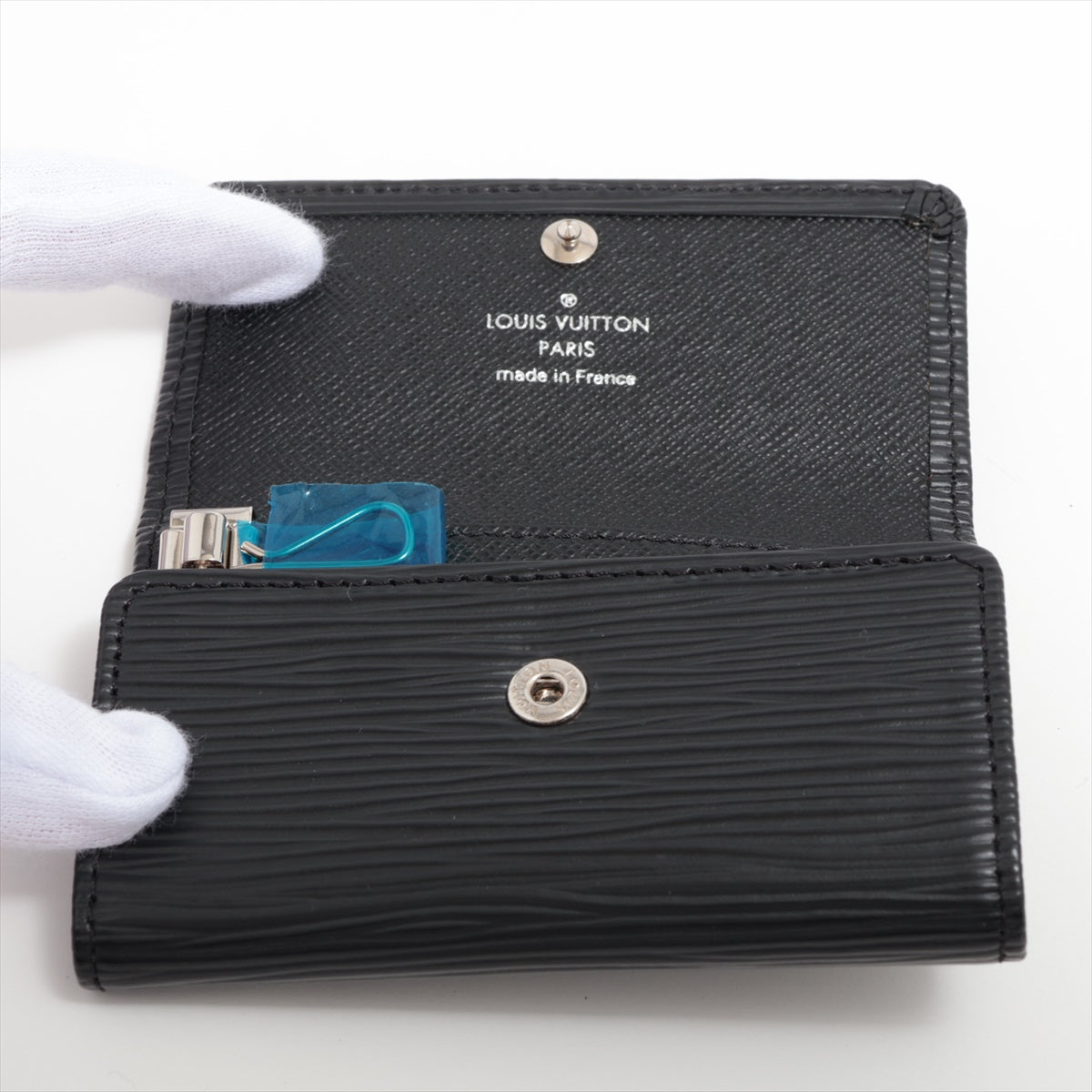 Louis Vuitton Epi Multicle 6 M63812 Noir Keycase