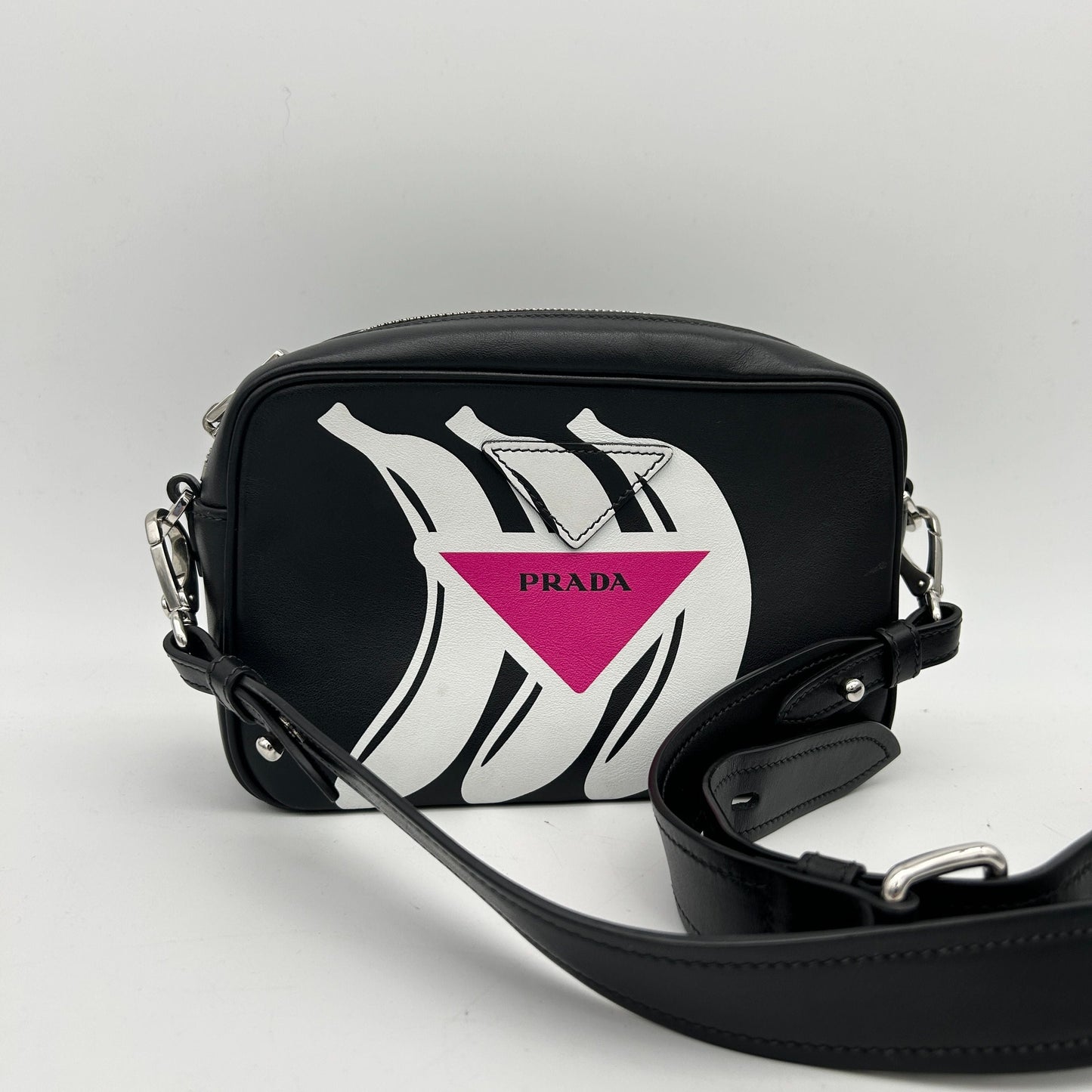 PRADA City Calf Leather Crossbody Bag CN241210C1