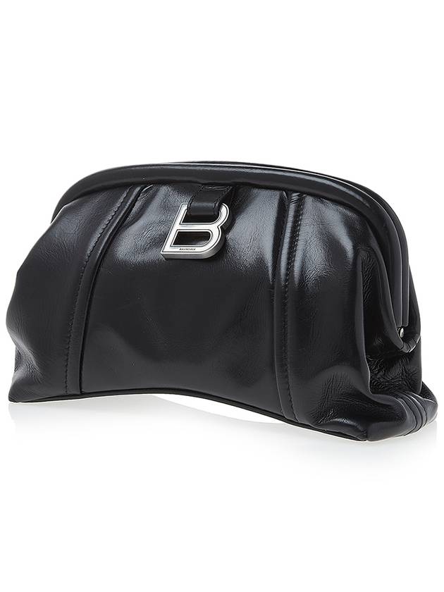 Luxury Balenciaga  Editor XS Clutch Bag Black