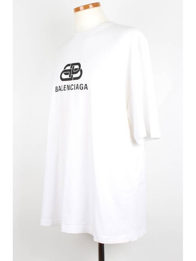 Luxury Balenciaga  BB logo short sleeve M