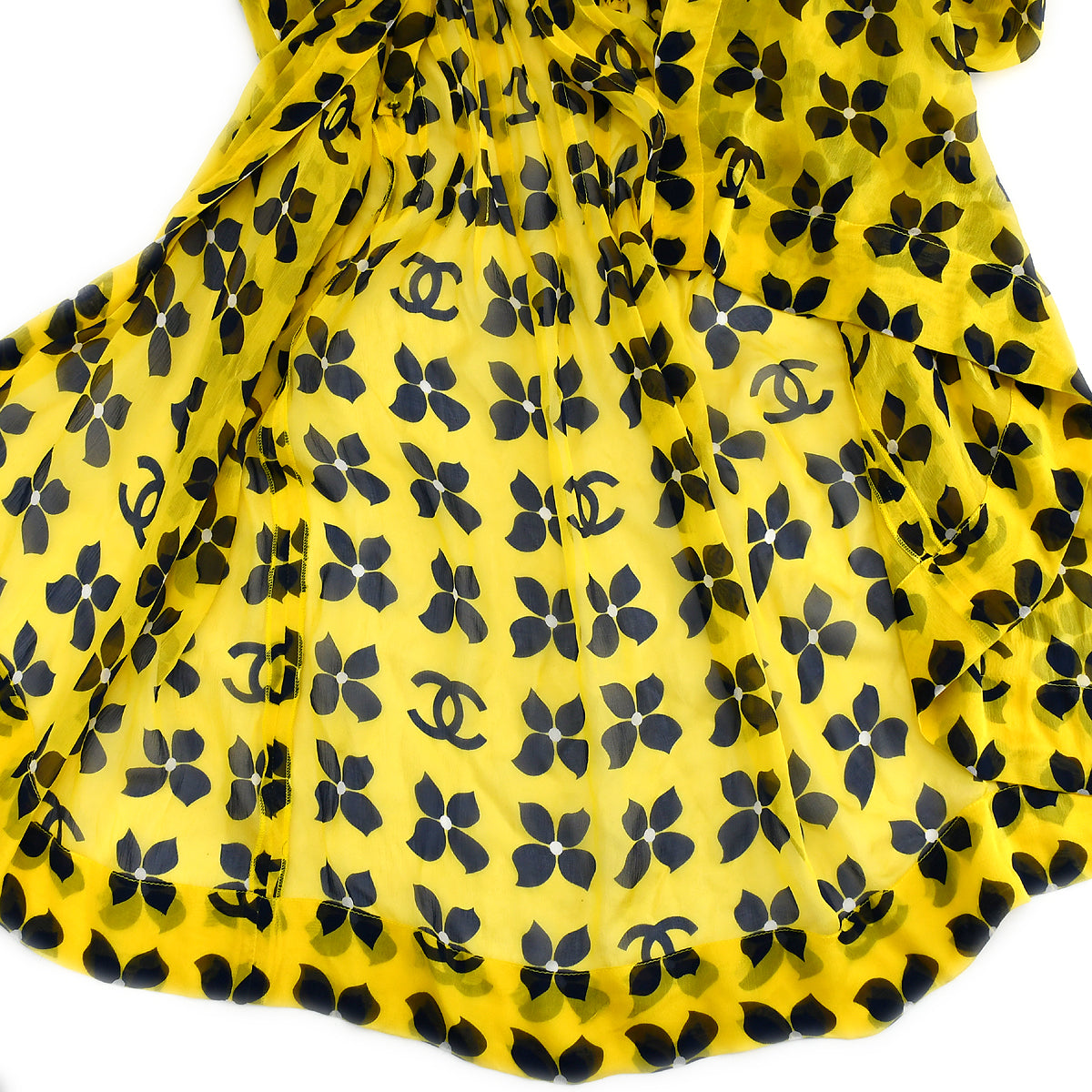 Chanel Summer 2002 Flower Dress #34