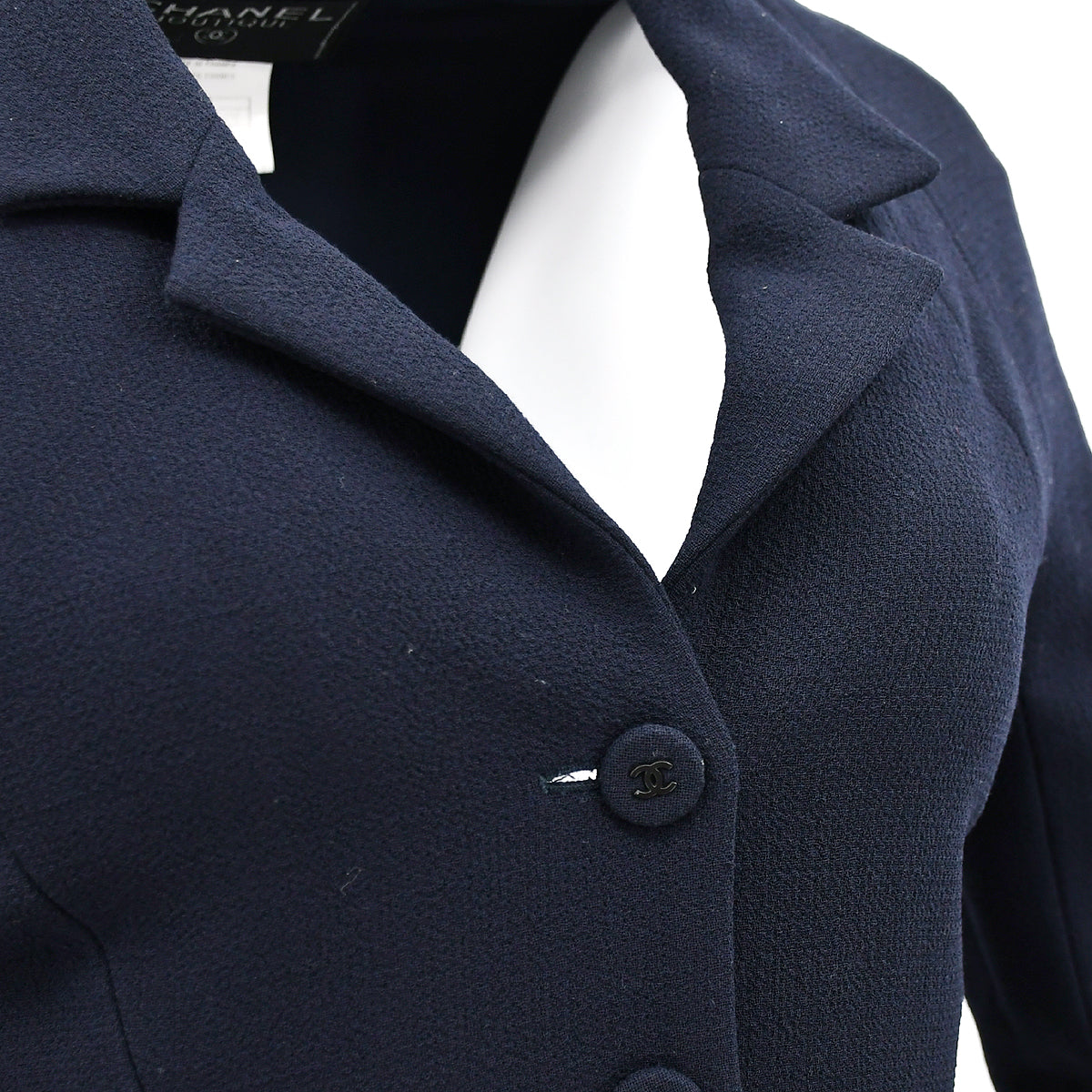 Chanel Jacket Navy 97A #38