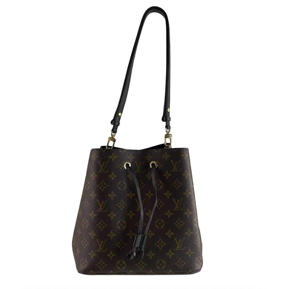 LOUIS VUITTON - Excellent - LV NeoNoe Monogram Brown Canvas MM Shoulder Bag