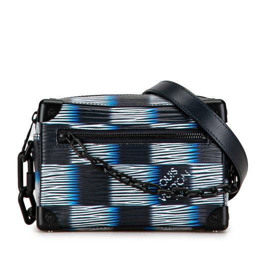 Louis Vuitton Damier Rush Epi Mini St Tank Chain Shoulder Bag M23728 Black White Leather  Louis Vuitton