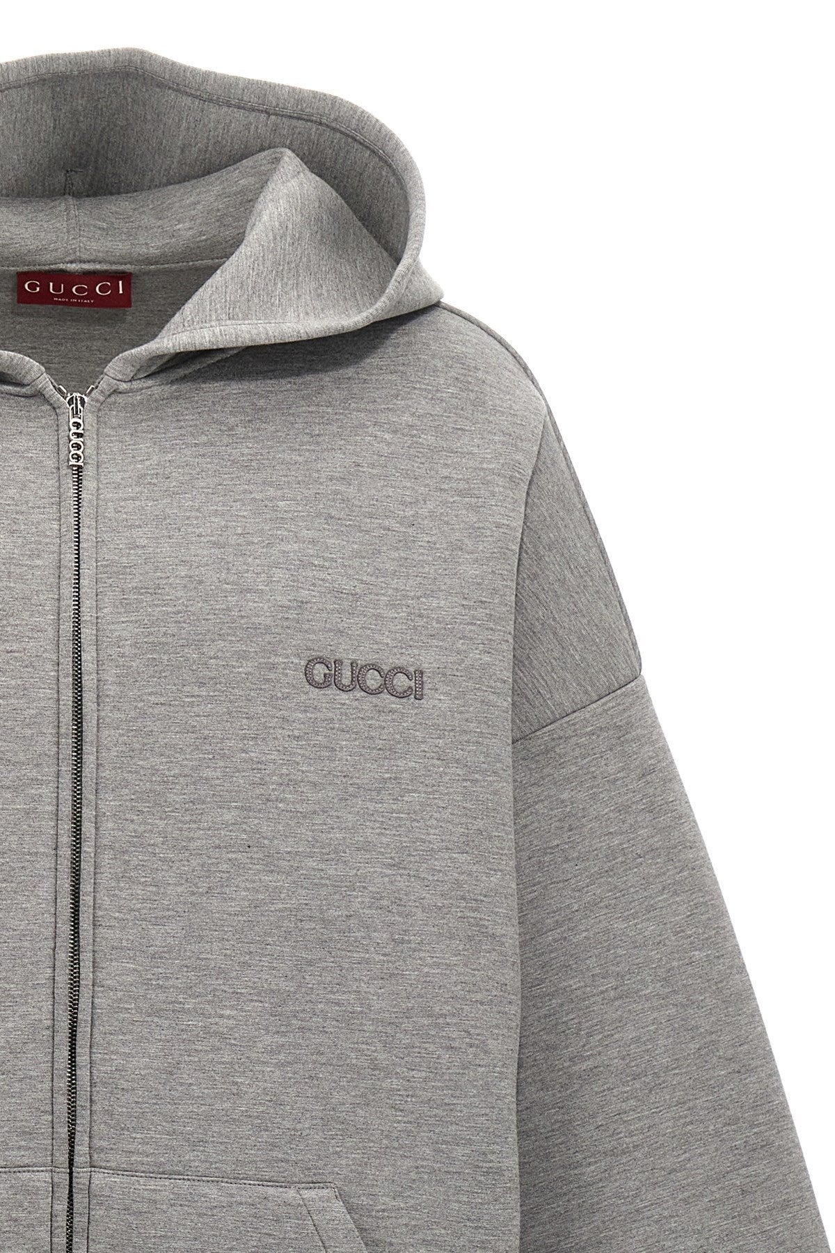Gucci Men Zipped Hoodie