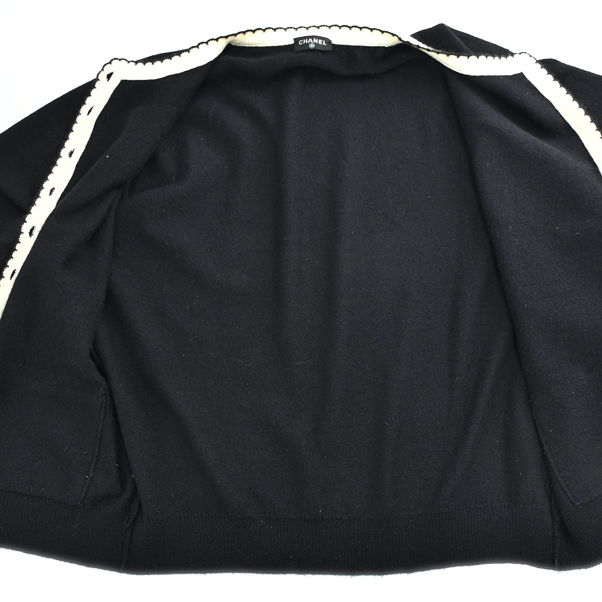 Chanel top and cardigan set