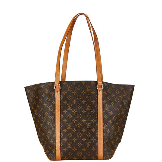 Louis Vuitton Monogram Sacksack  Bag Handbag M51108 Brown PVC Leather  Louis Vuitton