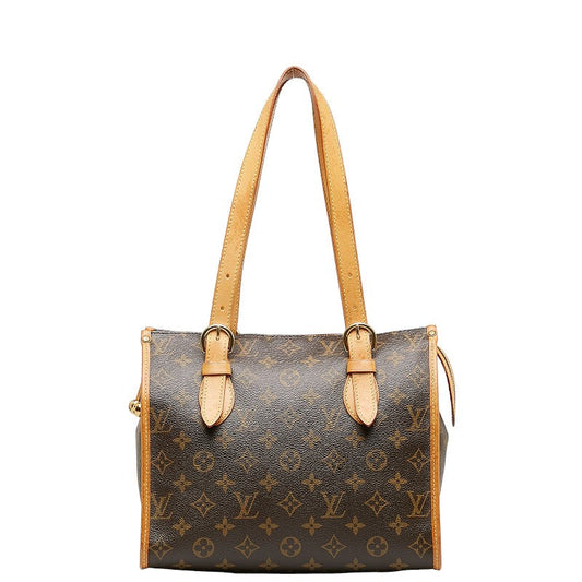 Louis Vuitton Monogram Popcorn Shoulder Bag M40007 Brown PVC Leather  Louis Vuitton