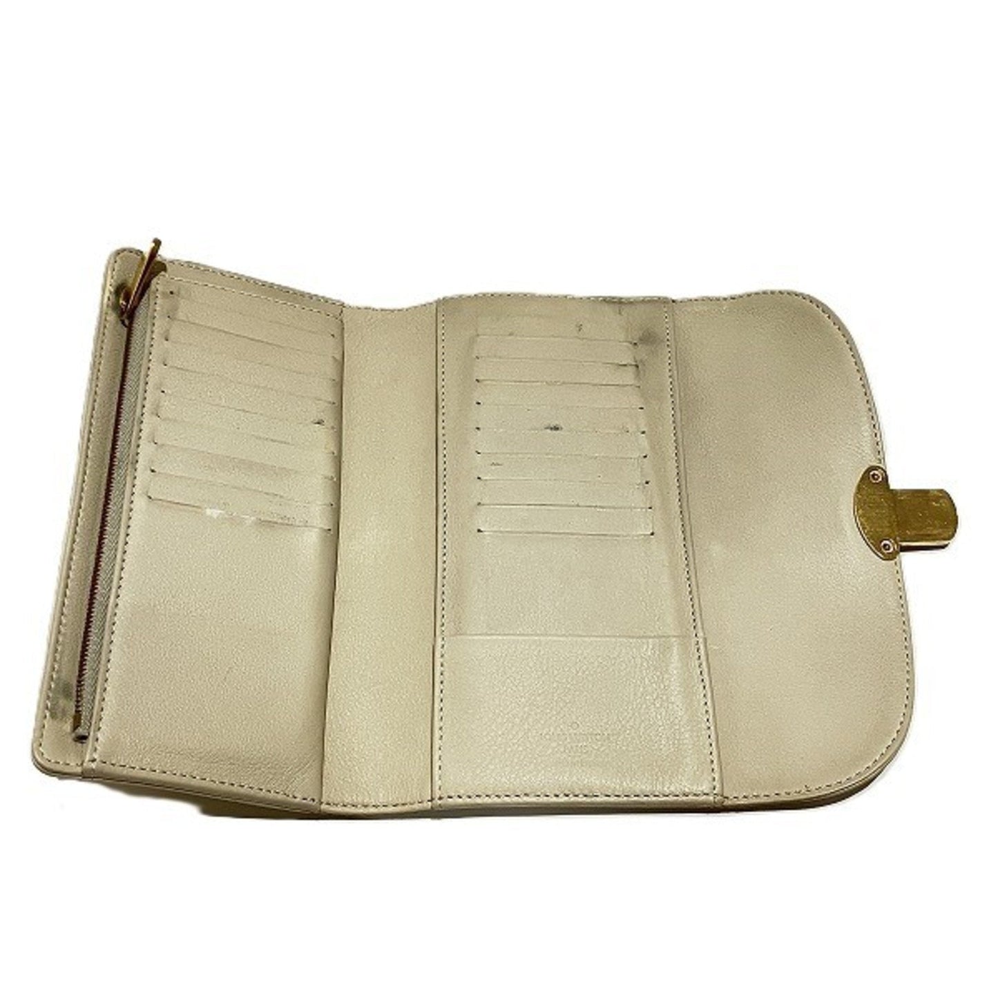 Louis Vuitton Mahina Mahina Leather Long Wallet (Bi-Fold)