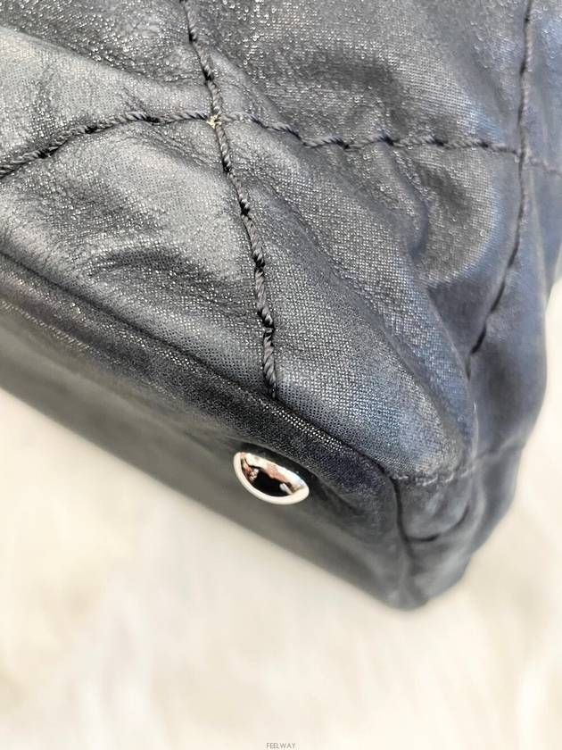 Daol Sangin Branch COCO logo quilted tote and shoulder bag 16th A67041 Status A Chanel