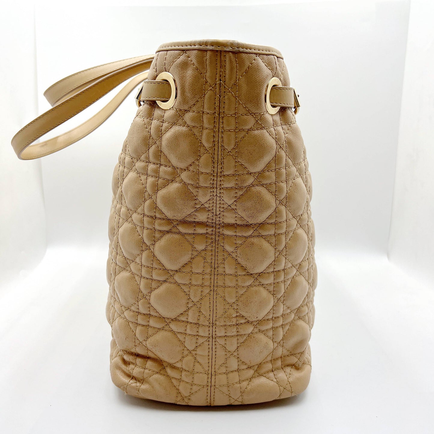 Cannage Leather Panarea Tote Bag