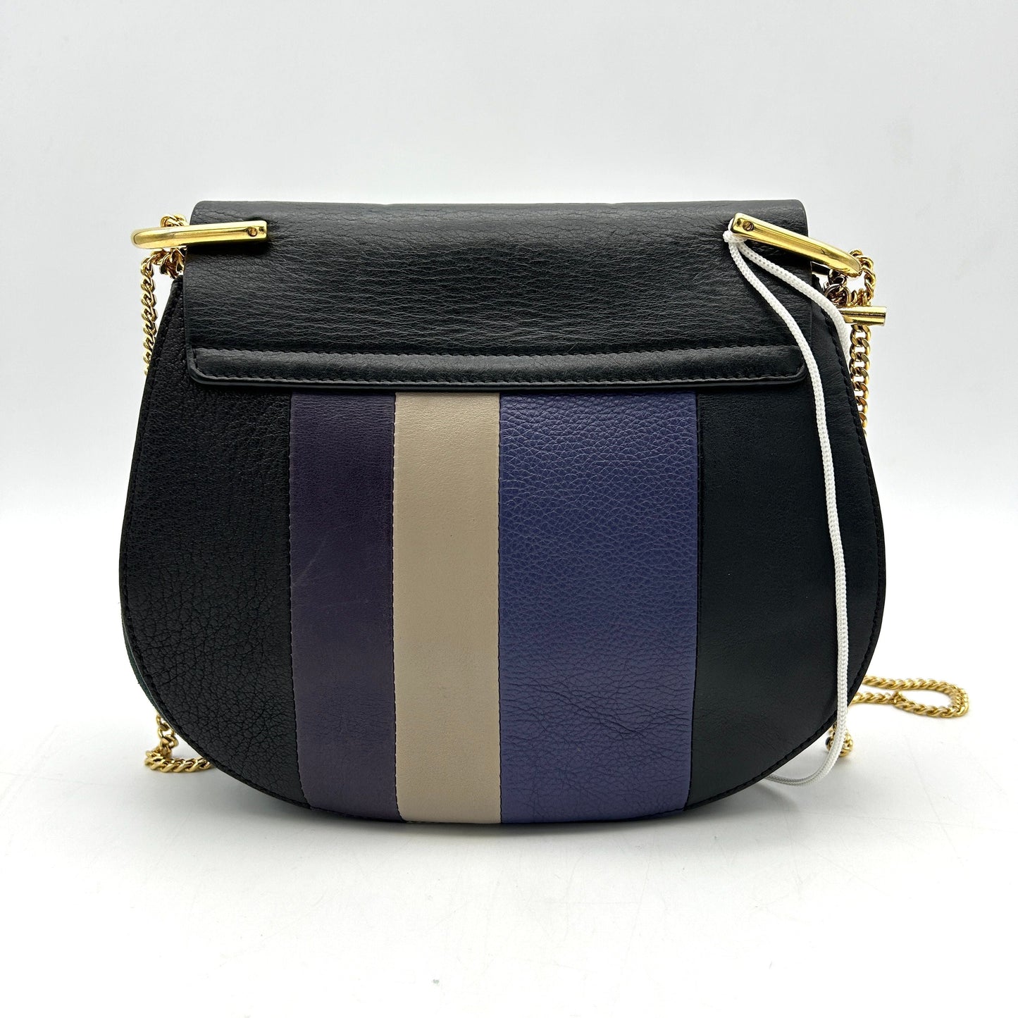 Chloé Striped Drew Bag - Black Crossbody Bags, Handbags LA15186