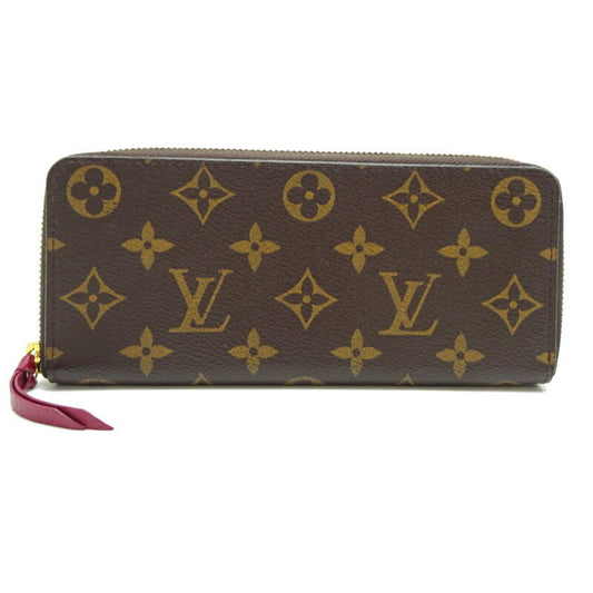 Louis Vuitton  pink Monogram Long Wallet (Bi-Fold)