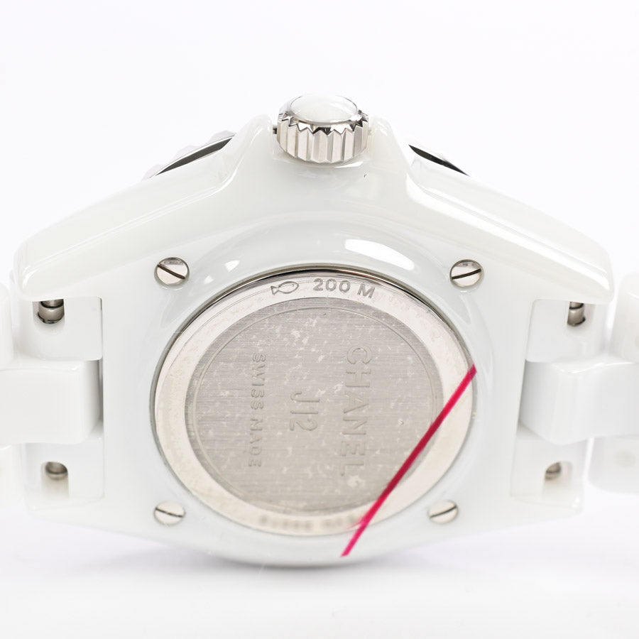 Chanel J12 33mm Watch H5704 White S