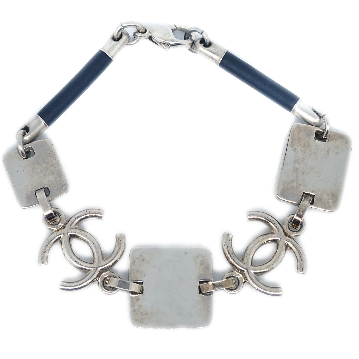 Chanel Silver Chain Bracelet 97A