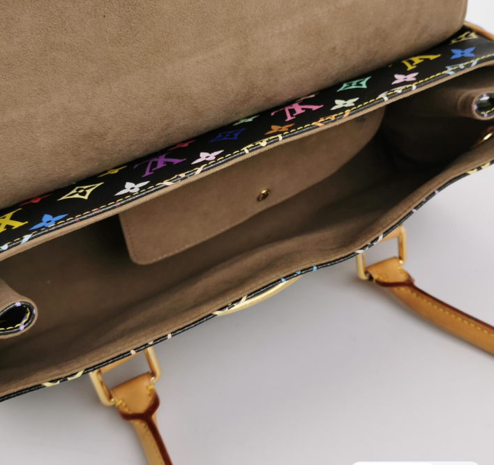 Preloved Louis Vuitton (LV) Multicolor Beverly Bag Black 24120678972574