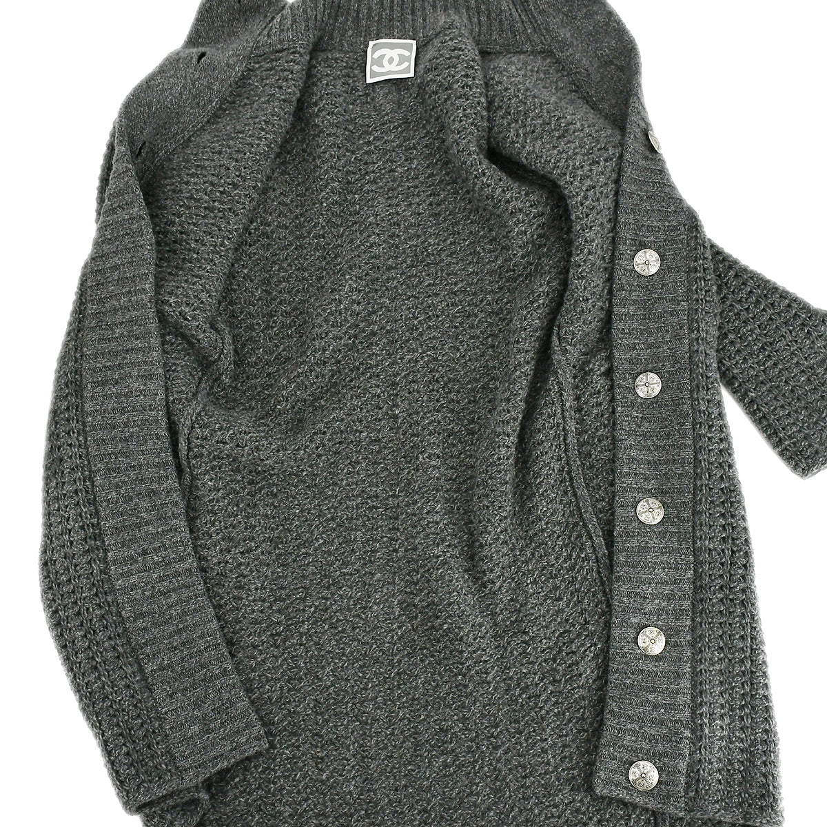 Chanel Sport Line Cardigan Gray 09A #36