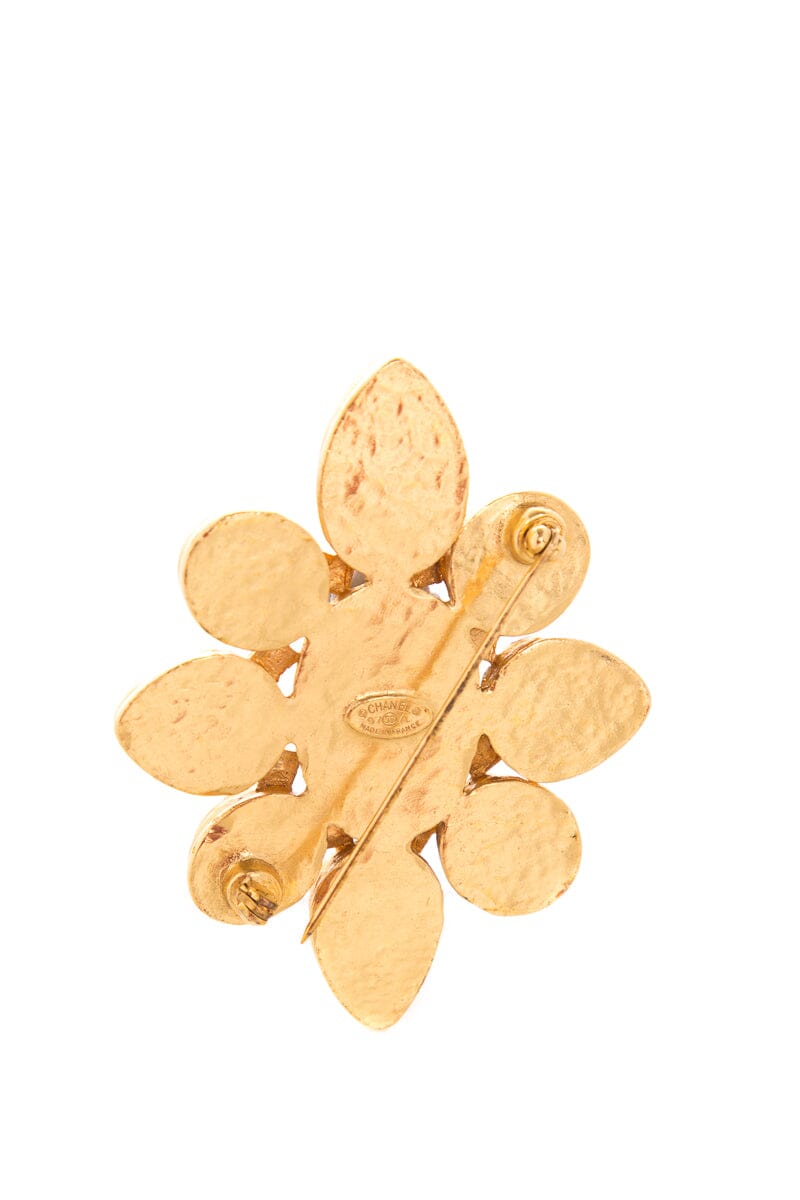 Chanel Gold & Silver 1997  Brooch