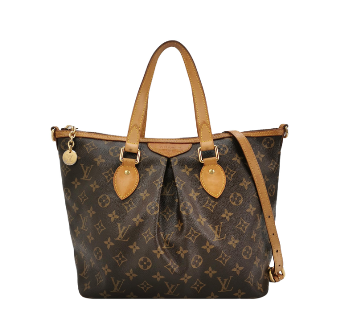 Preloved Louis Vuitton(LV)Palermo Monogram Bag PM Brown 250111781020959
