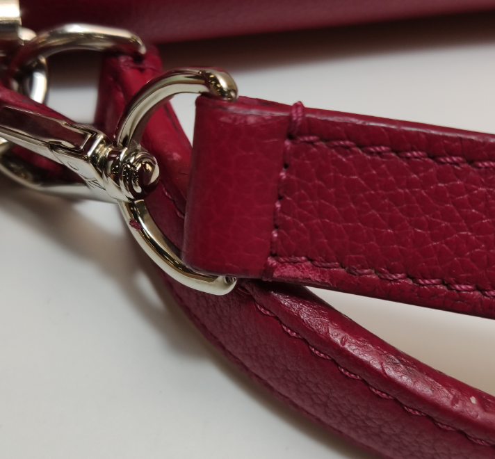 Preloved Louis Vuitton (LV) Lockme bag Red 27.5cm 24081578825946