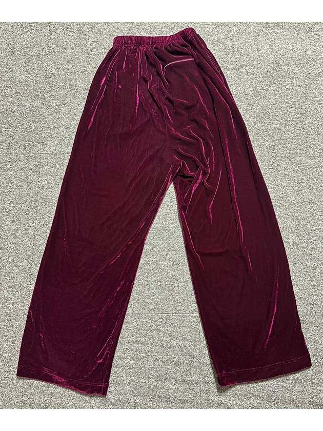 Luxury Balenciaga  Lenciaga velor pants 26 29