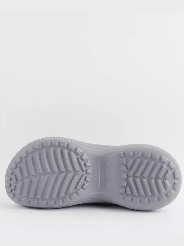 Luxury Balenciaga  Pool Platform Slipper Grey