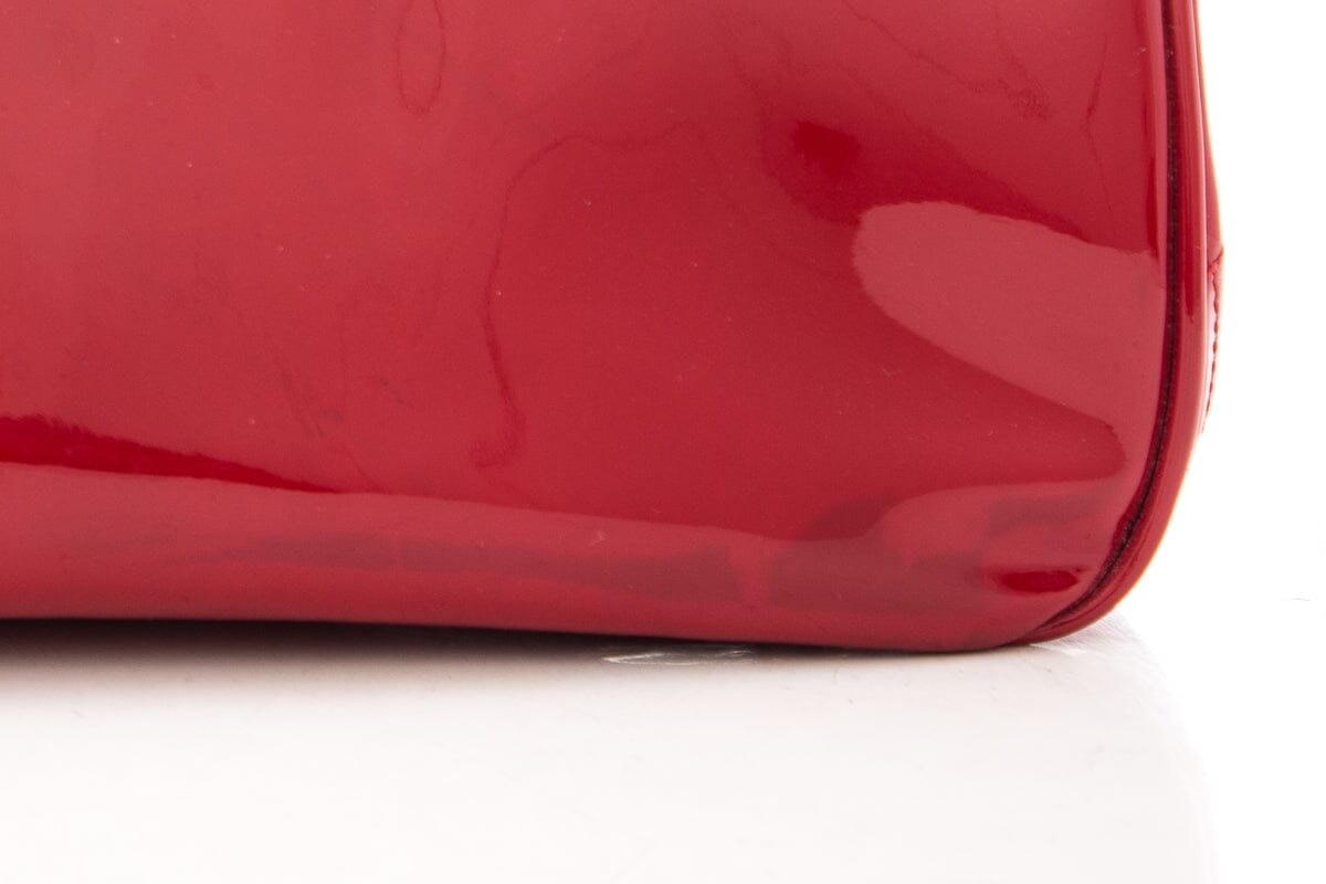 Chanel Red & Pink Lipstick Patent Leather HandBag