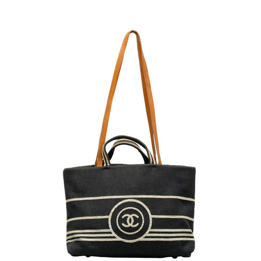 Chanel Cocomark Handbags houlder Bag 2WAY Naked Canvas Leather  Chanel