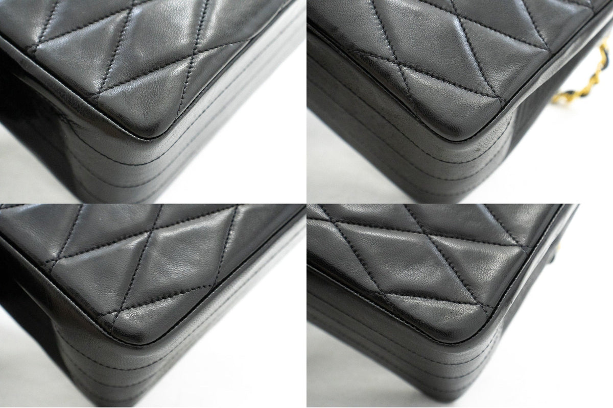 Chanel Vintage Envelope Chain Shoulder Bag Flap Quilted Lambskin k32