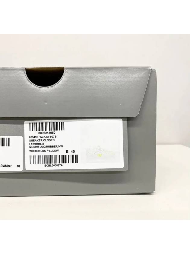 Luxury Balenciaga  Drive Low Top Sneakers Fluo Yellow White