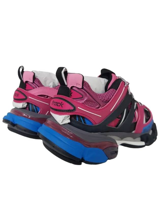 Luxury Balenciaga  Track Low Top Sneakers Blue Pink