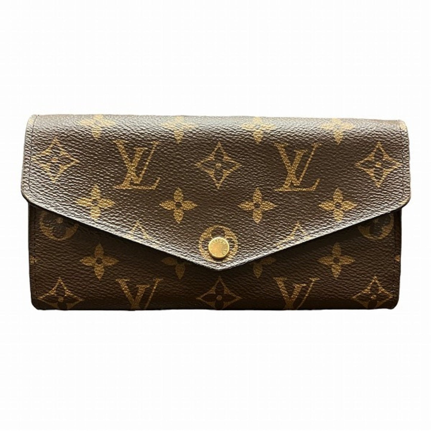 Louis Vuitton Monogram  pink Monogram Long Wallet (Bi-Fold)