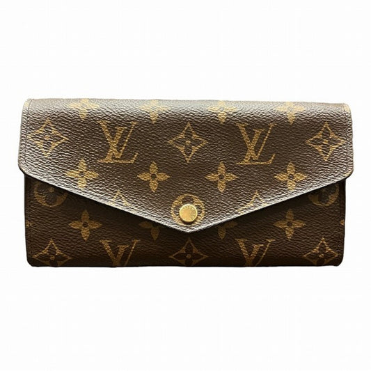 Louis Vuitton Monogram  pink Monogram Long Wallet (Bi-Fold)